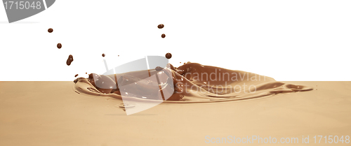 Image of chocolate splash