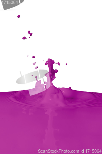 Image of splashing paint