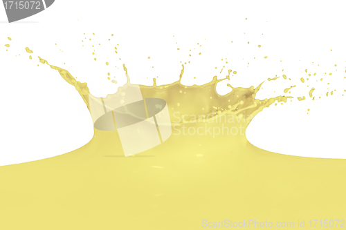 Image of splashing milk