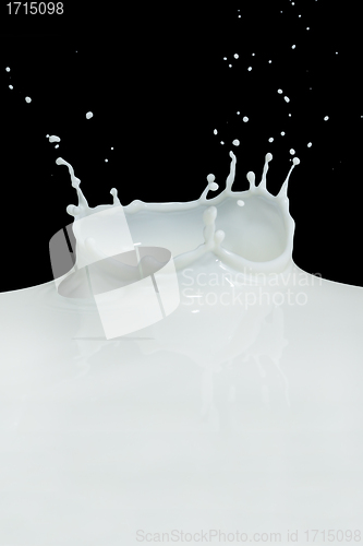 Image of milk splash