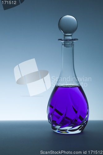 Image of Decanter blue