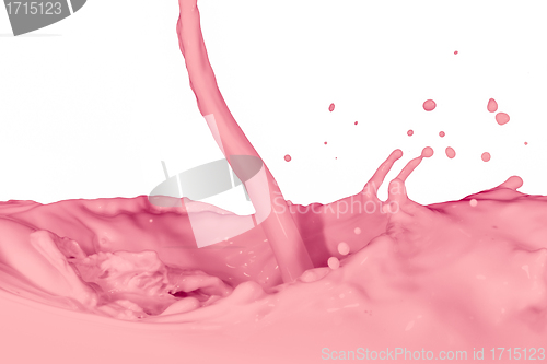 Image of splashing milk