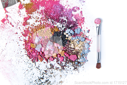 Image of crushed eyeshadow