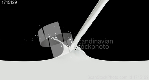 Image of milk splash