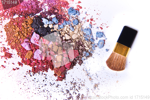 Image of crushed eyeshadow