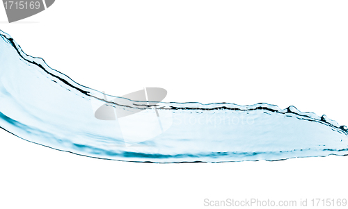 Image of water splashing