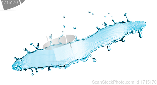 Image of water splashing