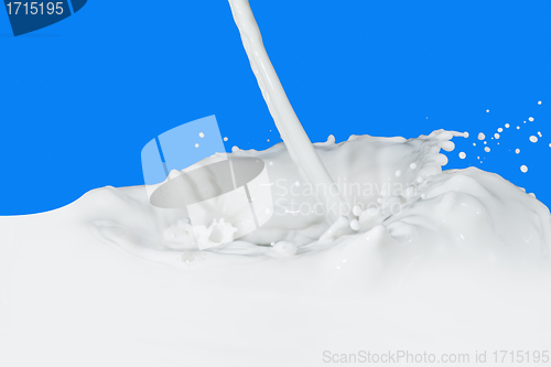 Image of milk splash