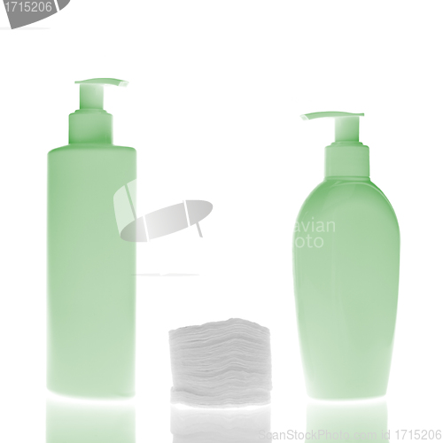 Image of cosmetic bottles