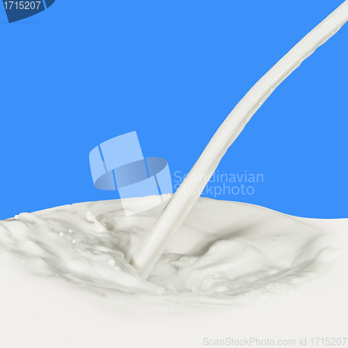 Image of milk splash