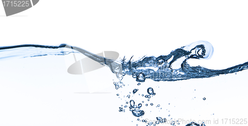 Image of water splashing