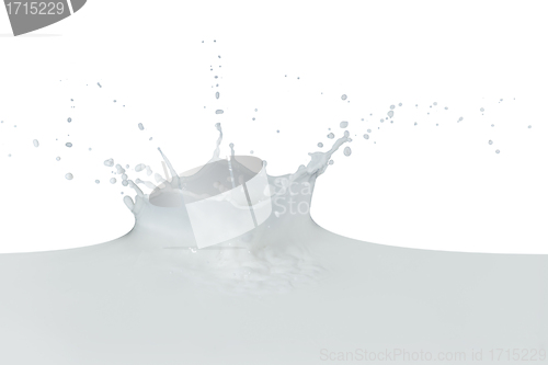 Image of milk splash