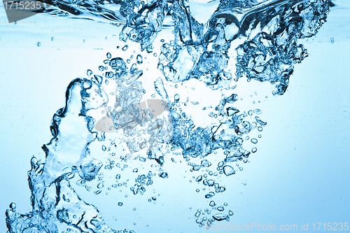 Image of bubbles in water