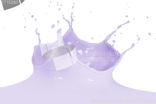 Image of splashing milk