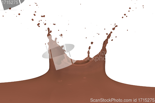 Image of splashing milk