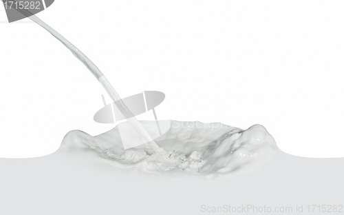 Image of milk splash