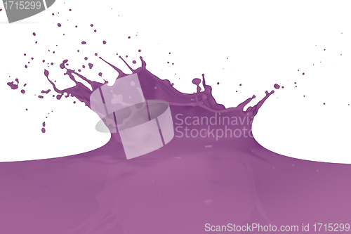 Image of splashing paint