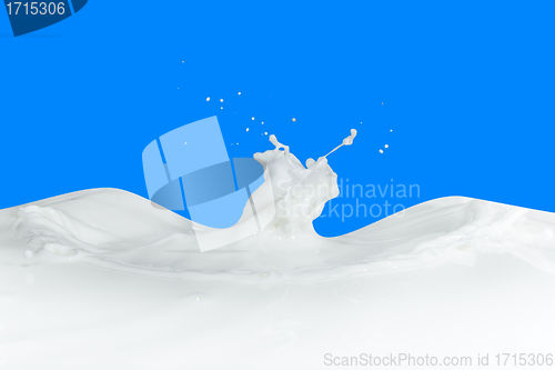 Image of milk splash