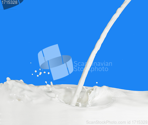 Image of milk splash