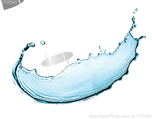 Image of water splashing