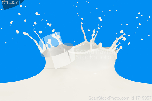 Image of milk splash