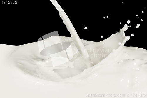 Image of milk splash