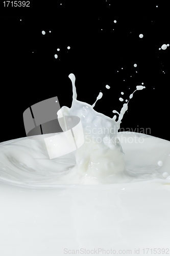 Image of milk splash