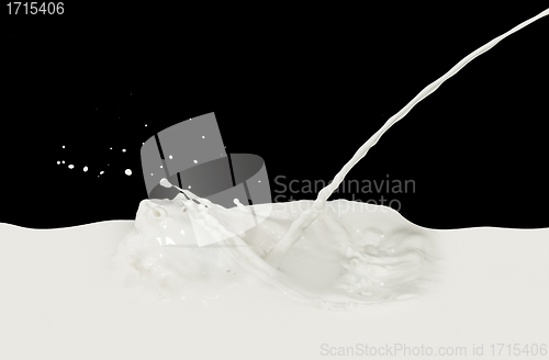 Image of milk splash