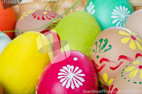 Image of painted easter eggs