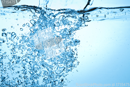 Image of bubbles in water