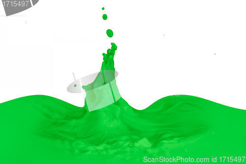 Image of splashing paint