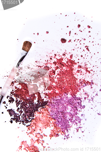 Image of crushed eyeshadow