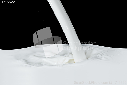 Image of milk splash