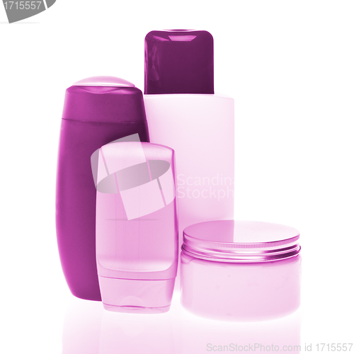 Image of cosmetic bottles