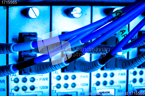 Image of network cables
