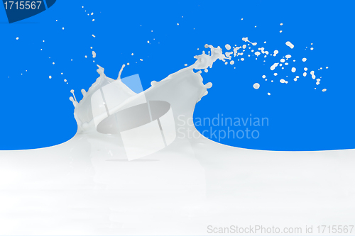 Image of milk splash