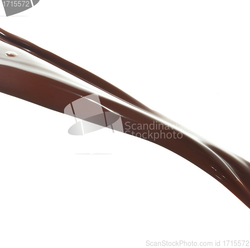 Image of pouring chocolate