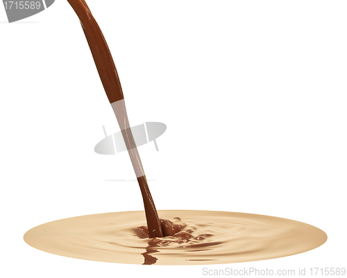 Image of chocolate splash