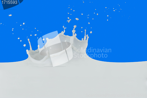 Image of milk splash