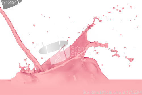 Image of splashing milk