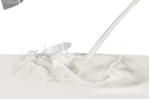 Image of milk splash