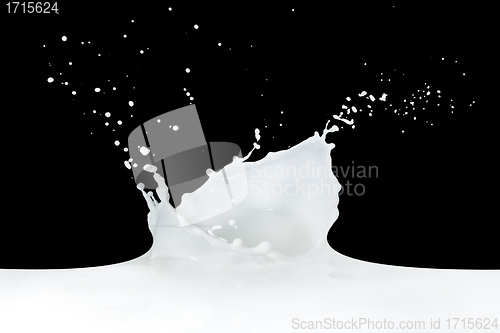 Image of milk splash