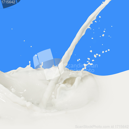 Image of milk splash