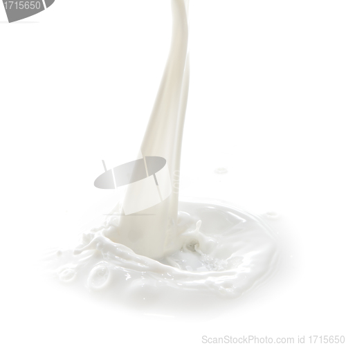 Image of milk splash