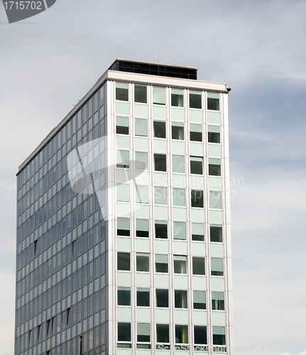 Image of typical East Berlin condo architecture