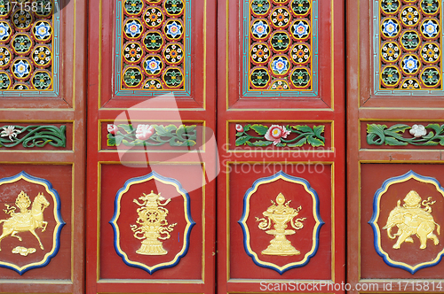 Image of Chinese ancient doors