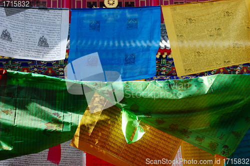 Image of Tibetan prayer flags