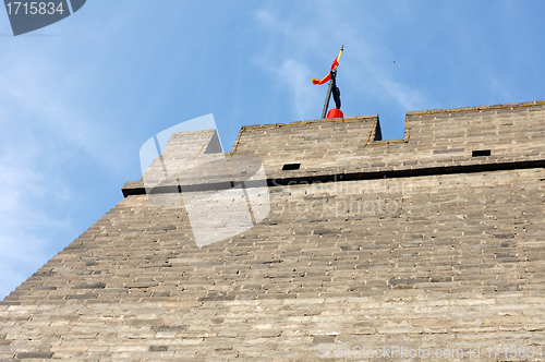 Image of Historic city wall of Xian, China