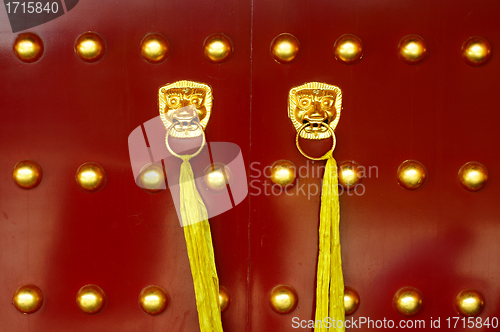 Image of Traditional Chinese ancient door