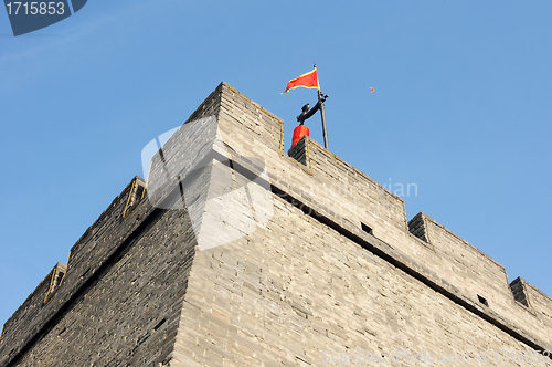 Image of Historic city wall of Xian, China